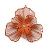 Spray Printed 430 Stainless Steel Big Pendants STAS-P359-02A-1