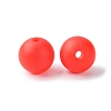 Round Food Grade Eco-Friendly Silicone Focal Beads SIL-F003-01C-4