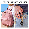 1Pc Resin Letter Keychains KEYC-TADJ0001-09J-6