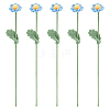 Handmade Crochet Cotton Artificial Flower AJEW-WH0009-75A-1