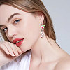 240Pcs 8 Colors ABS Plastic Imitation Pearl Pendants PALLOY-CA00026-6