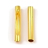 Brass Tube Beads KK-D040-02G-3