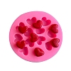 Heart Food Grade Silicone Molds DIY-I078-06-1