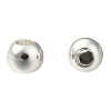Rack Plating Brass Round Spacer Beads X1-KK-I601-3mm-S-RS-1