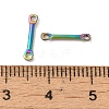 Ion Plating(IP) 304 Stainless Steel Connector Charms STAS-Q323-06A-RC-3