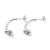 Non-Tarnish 304 Stainless Steel Stud Earrings EJEW-H013-20P-1