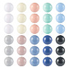 Beadthoven 100Pcs 10 Colors Opaque Acrylic Beads MACR-BT0001-06-10