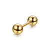 Round 316L Surgical Stainless Steel Cartilage Earrings for Women Men WGCE133-04-1