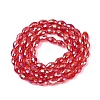 Electroplate Transparent Glass Beads Strands LS-GL-N002-01A-A05-2