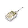 925 Sterling Silver Cubic Zirconia Charms STER-NH0014-01P-08-2