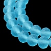 Transparent Glass Beads Strands EGLA-A044-T8mm-MD08-5