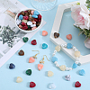 100Pcs Imitation Gemstone Acrylic Beads OACR-SP0001-05C-4