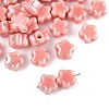 1 Strand Handmade Porcelain Bead Strands PORC-YW0001-36D-1