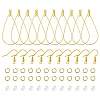 67Pcs 4 Styles 304 Stainless Steel Wire Pendants FIND-FS0002-26-1