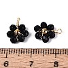 Glass with 304 Stainless Steel Pendants GLAA-T028-13H-3