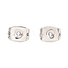 Rack Plating Brass Friction Ear Nuts KK-F829-07P-1
