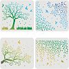 PET Hollow out Drawing Painting Stencils Sets for Kids Teen Boys Girls DIY-WH0172-454-1