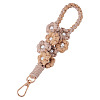 Hand-woven Flower Pendant Decorations KEYC-TAC0009-02KCG-05-2