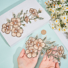2Pcs Flower Clothing Patches DIY-GF0012-86B-3