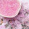 3/0 Baking Paint Transparent Colours Glass Round Beads SEED-L011-13A-05-1