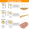 240Pcs 6 Styles Brass Beads KK-BBC0025-79-2