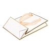 Rectangle Paper Bags with Ribbon Handles CARB-L011-01A-01-3