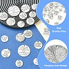 20Pcs 10 Styles Tibetan Style Alloy Pendants TIBEP-YW0002-38-2