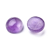 Natural Amethyst Cabochons G-P393-R14-10MM-A-2