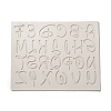 Alphabet A~Z Silicone Molds DIY-R078-36-1