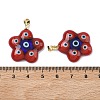 Handmade Lampwork Pendants LAMP-D006-07G-4