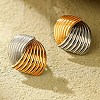 304 Stainless Steel Stud Earrings for Women EJEW-Z063-08G-1