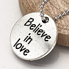 Tibetan Style Alloy Pendants TIBEP-Q078-17AS-NR-6
