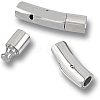 304 Stainless Steel Bayonet Clasps STAS-UN0001-88D-8