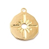 Ion Plating(IP) 304 Stainless Steel Pendants STAS-I197-006G-3