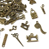 30Pcs Tibetan Style Alloy Pendants FIND-YW0008-70-1