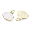 Alloy Enamel Pendants ENAM-Q003-18G-2