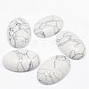 Synthetic Howlite Cabochons G-P215-10-20x30mm-2