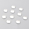 304 Stainless Steel Cabochon Settings X-STAS-Y001-12A-S-1