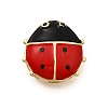 Brass Enamel Watch Band Charms KK-Z125-16A-G-1