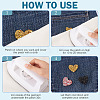 Polyester Hotfix Rhinestone Iron on Patches Applique Patch FIND-TA0002-53B-5