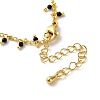 Brass Cable Chain Necklace Making KK-K337-12G-02-3