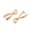 Brass Pinch Bails KK-T034-01C-KCG-2