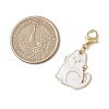 Alloy Enamel Pendant Decorations HJEW-JM02938-04-3
