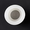 DIY Sand Glass Shaped Striped Pillar Candle Silicone Molds LS-SIMO-P001-01B-4