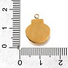 304 Stainless Steel Charms STAS-R159-46G-05-3