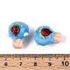 Handmade Lampwork Bumpy Beads LAMP-T022-06C-4