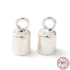 925 Sterling Silver Cord Ends STER-P055-02C-S-1