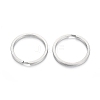 Tarnish Resistant 304 Stainless Steel Split Key Rings STAS-I123-23E-2