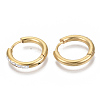 201 Stainless Steel Huggie Hoop Earrings STAS-S079-162C-G-3