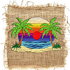 4 Sheets 11.6x8.2 Inch Stick and Stitch Embroidery Patterns DIY-WH0455-324-7